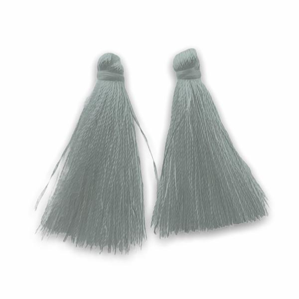 Kwastje Wit ±30mm-Kraaltjes van Renate