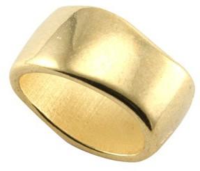 Leerschuiver Ovaal Ø10x6mm Goud DQ 10x15mm-Kraaltjes van Renate