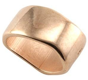 Leerschuiver Ovaal Ø10x6mm roségoud DQ 10x15mm-Kraaltjes van Renate