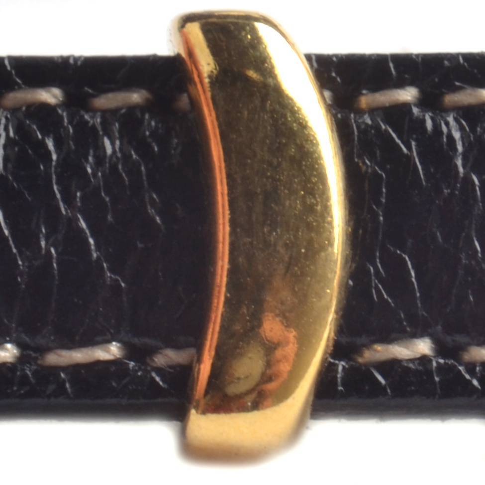 Leerschuiver haakje Ø10x2.5mm Goud DQ-Kraaltjes van Renate