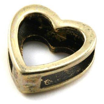 Leerschuiver hart Ø10x2.5 Brons DQ 14mm-Kraaltjes van Renate