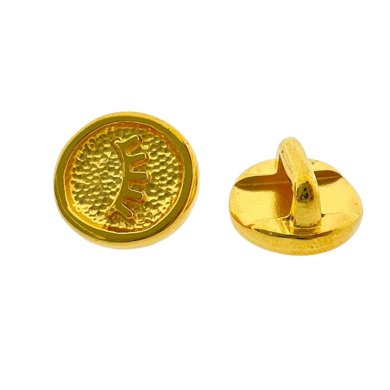 Leerschuiver oog goud 10mm DQ-leerschuivers-Kraaltjes van Renate