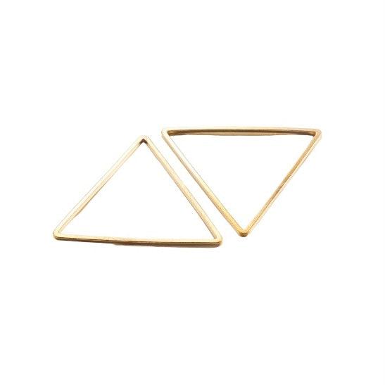 Linking ring goud 13x15x1mm- per stuk-bedels-Kraaltjes van Renate