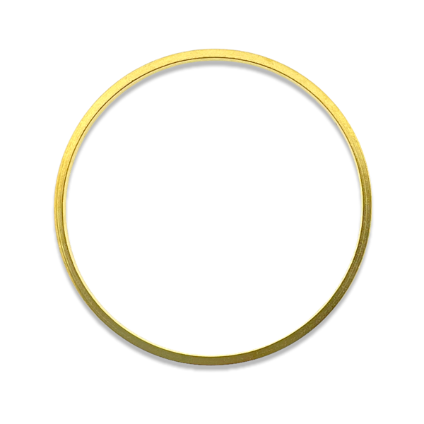 Linking ring goud 24K 30x1mm- per stuk-bedels-Kraaltjes van Renate