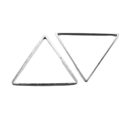 Linking ring zilver 17.5x20x0.8mm- per stuk-bedels-Kraaltjes van Renate