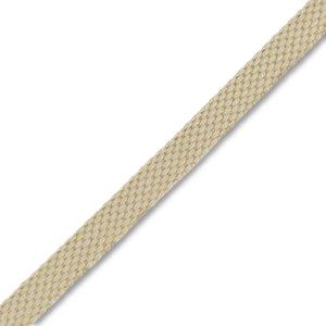 Lint Beige-gold 12mm - per 20cm-koord-Kraaltjes van Renate