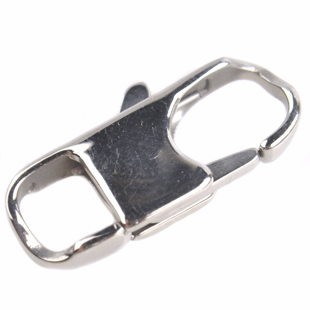 Luxe karabijn sluiting 25x12mm-Kraaltjes van Renate