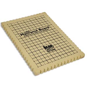 Macrame bord mini - 23x26,5cm-gereedschap-Kraaltjes van Renate