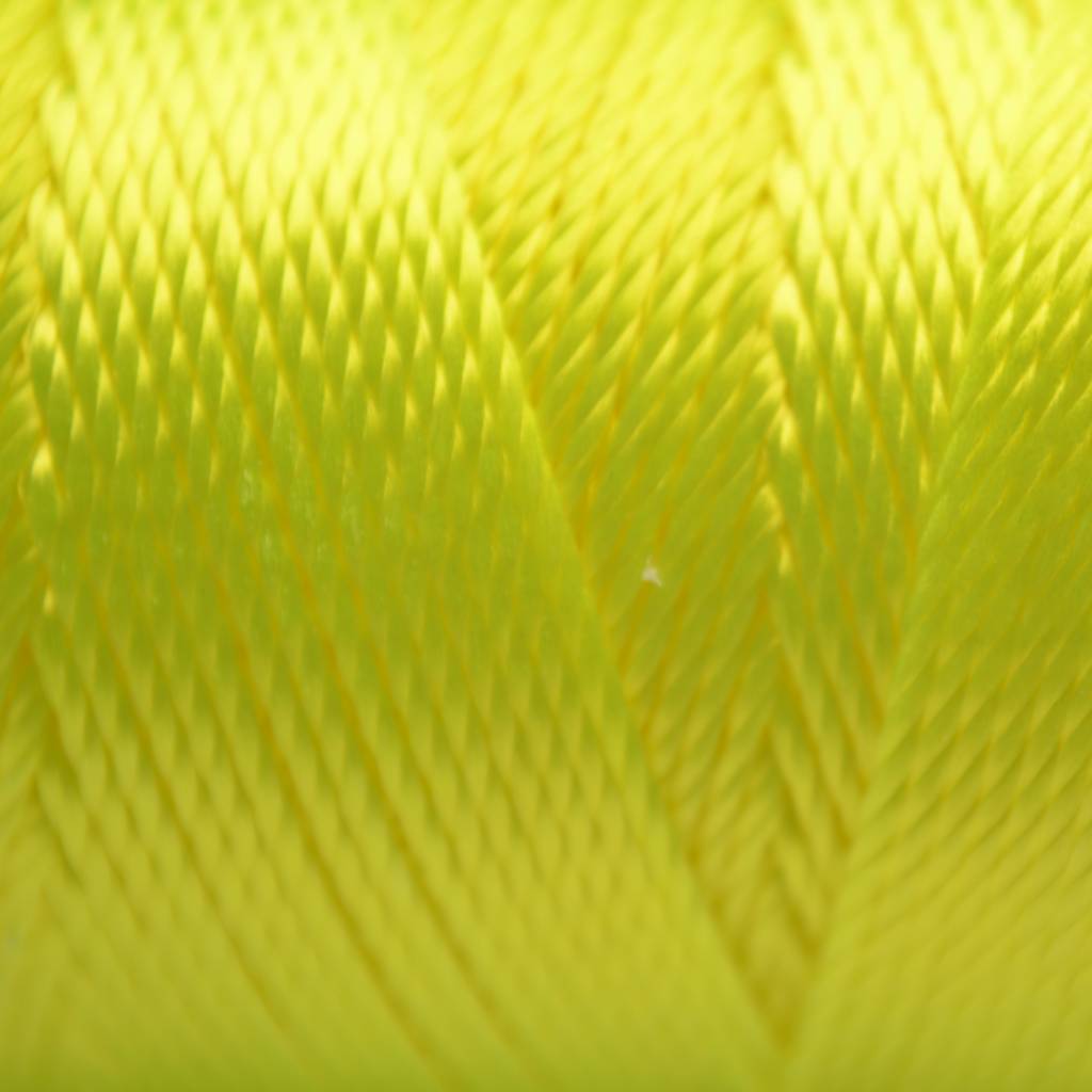 Macrame koord fluor donker geel 0,8mm-Kraaltjes van Renate