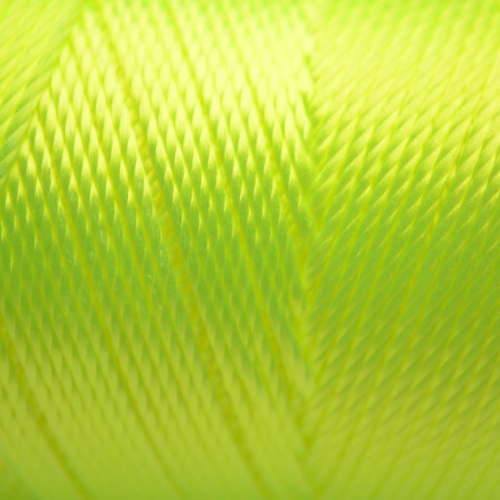 Macrame koord fluor geel 0,8mm-Kraaltjes van Renate