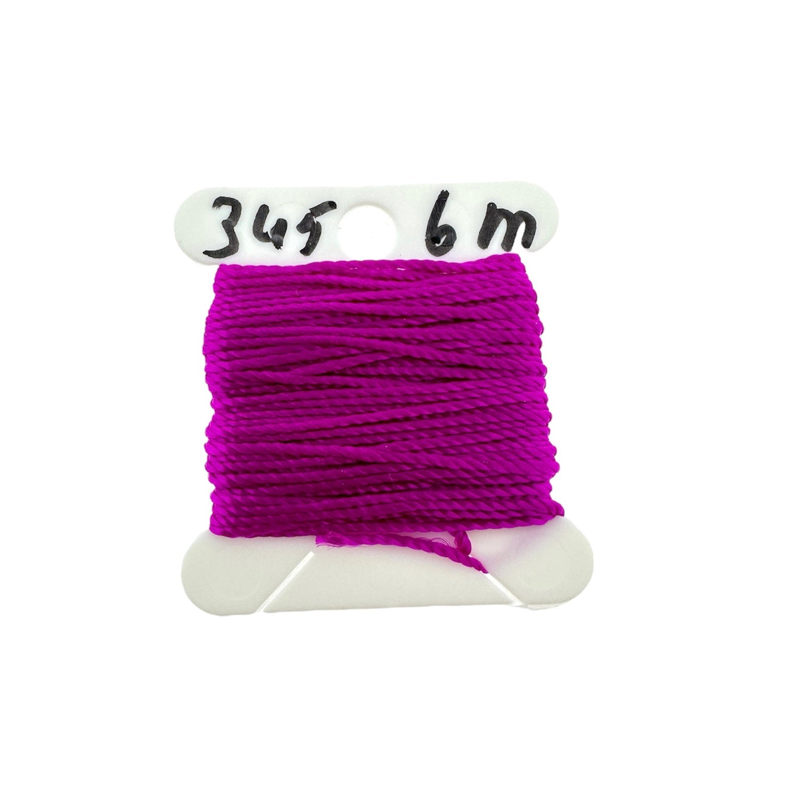 Macrame koord paars 0,8mm-koord-Kraaltjes van Renate