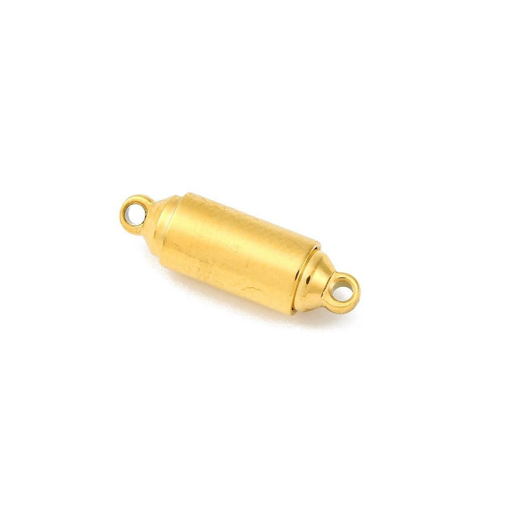 Magnetische Sluiting Goud 16mm - per stuk-Sluitingen-Kraaltjes van Renate