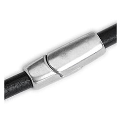 Magneetsluiting RVS zilver 24x9mm-bedels-Kraaltjes van Renate