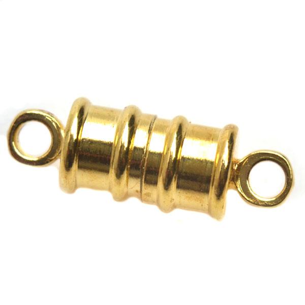 Magneetsluiting Goud 17x6mm-Kraaltjes van Renate