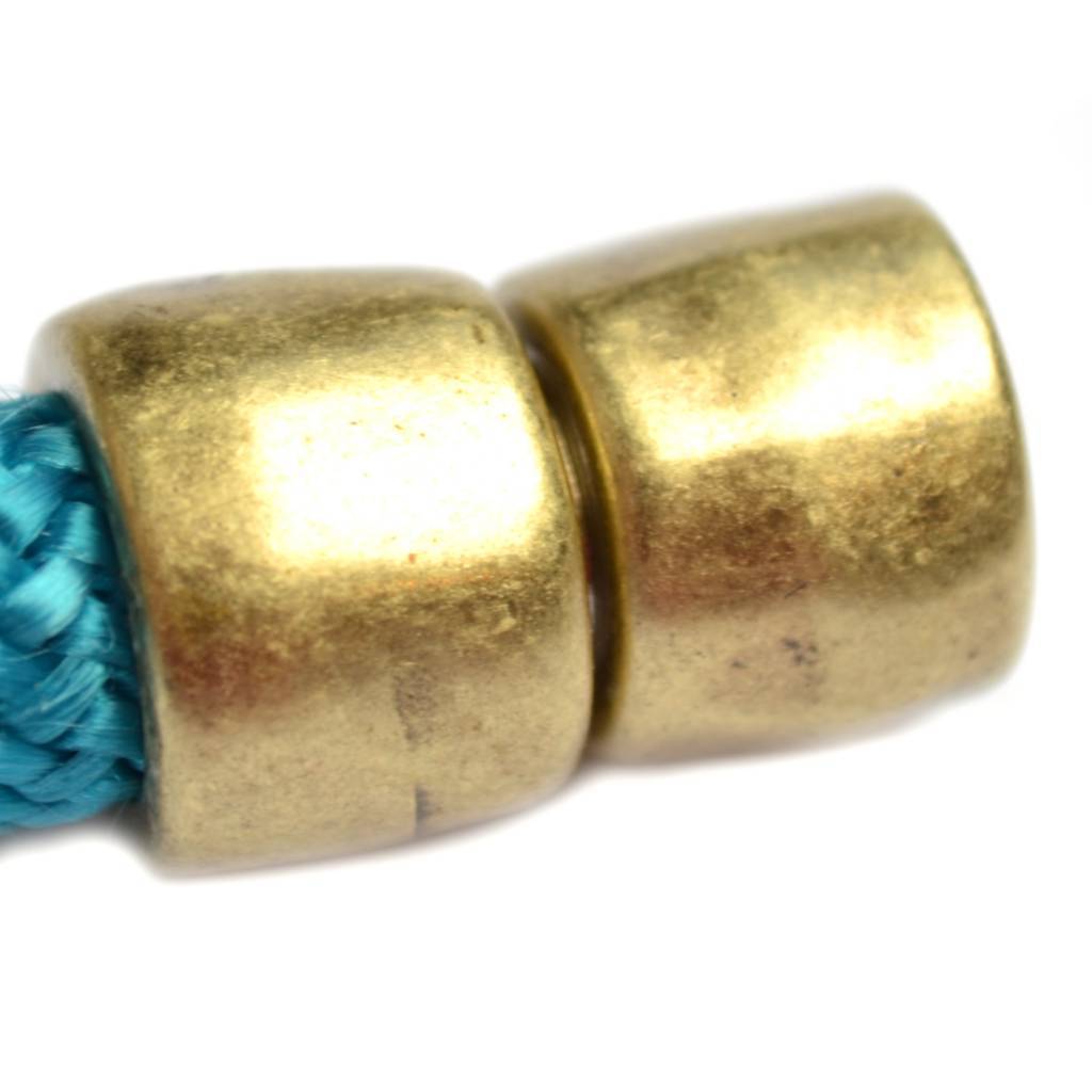 Magneetsluiting Ø10mm Brons DQ 14x11mm-Kraaltjes van Renate