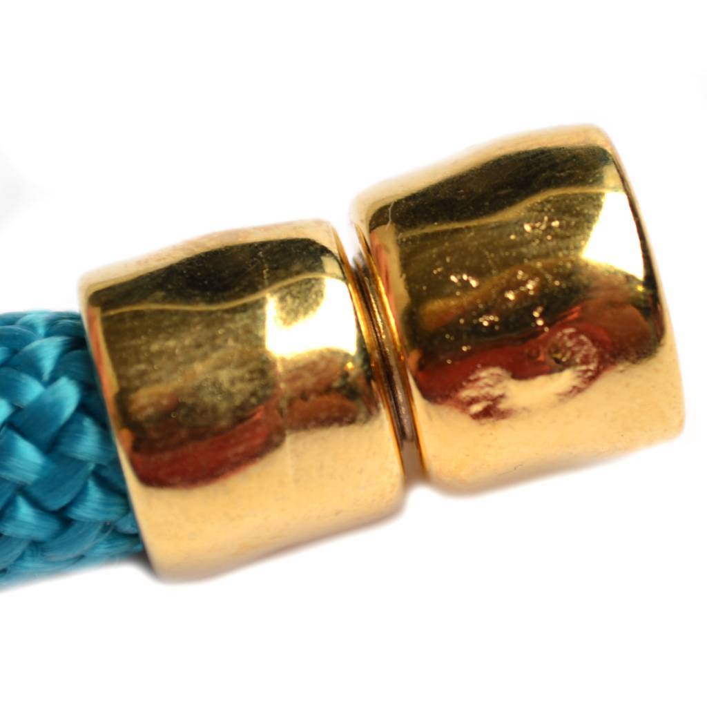 Magneetsluiting Ø10mm Goud DQ 14x11mm-Kraaltjes van Renate