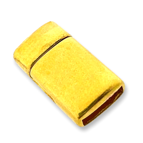 Magneetsluiting Ø10x2.5mm Goud DQ- per stuk-sluitingen-Kraaltjes van Renate