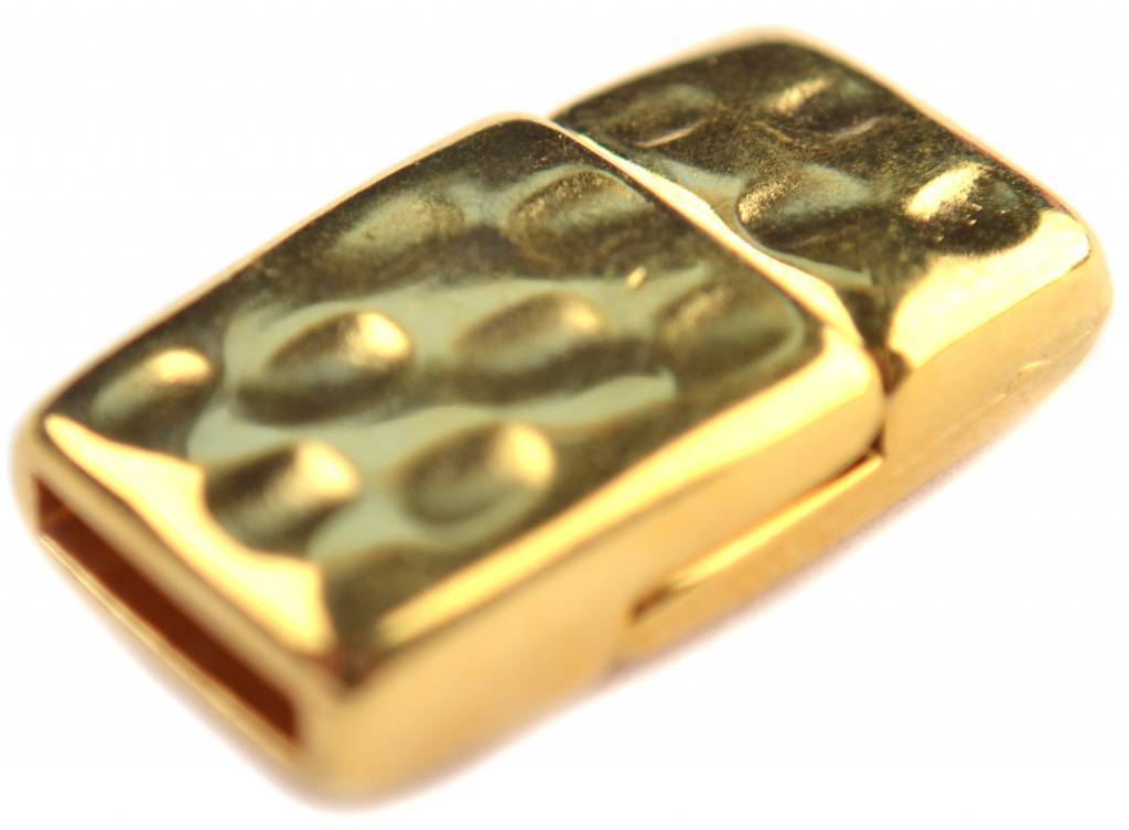 Magneetsluiting Ø10x2.5mm Goud DQ-Kraaltjes van Renate