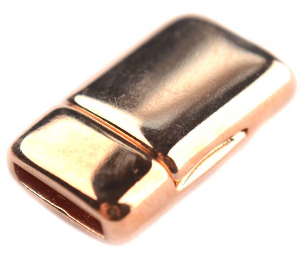 Magneetsluiting Ø10x2.5mm Rosegoud DQ-Kraaltjes van Renate