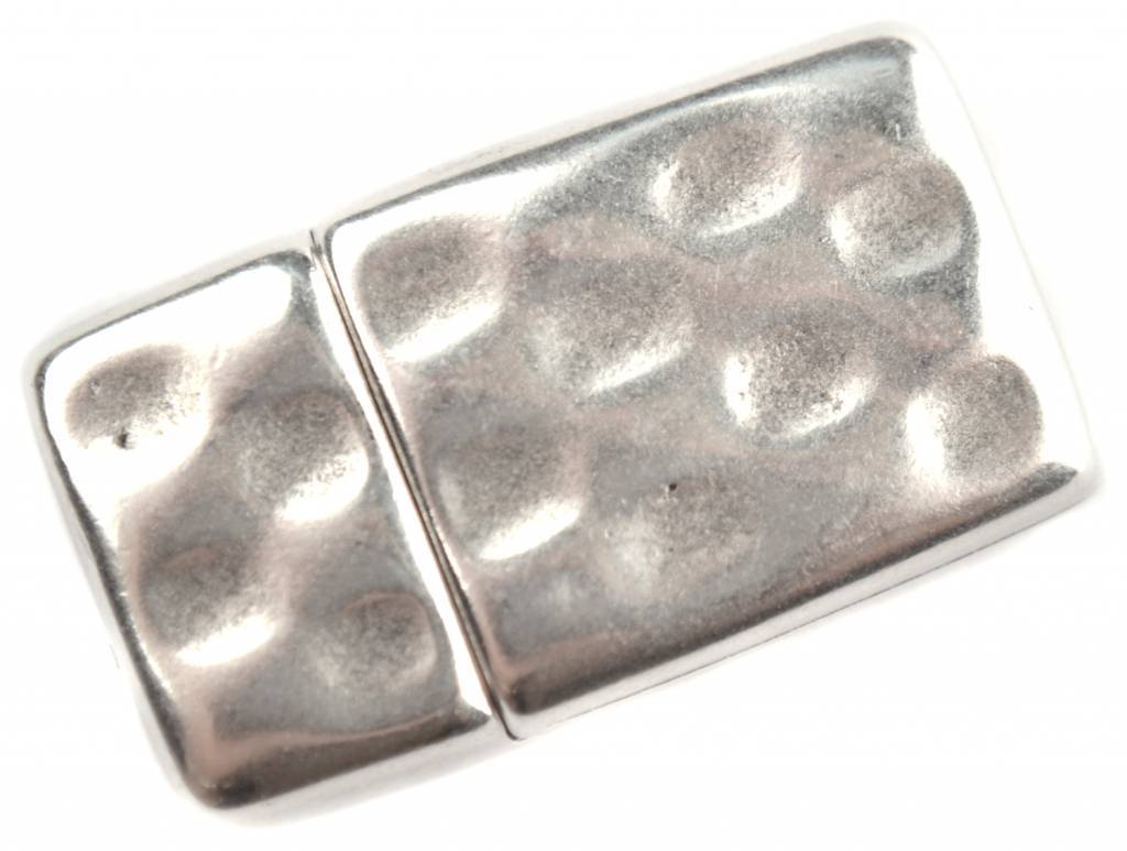 Magneetsluiting Ø10x2.5mm Zilver DQ-Kraaltjes van Renate