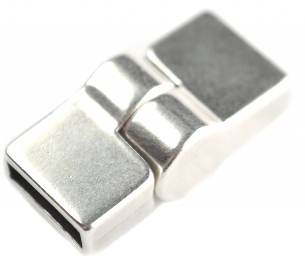 Magneetsluiting Ø10x3mm Zilver DQ-Kraaltjes van Renate