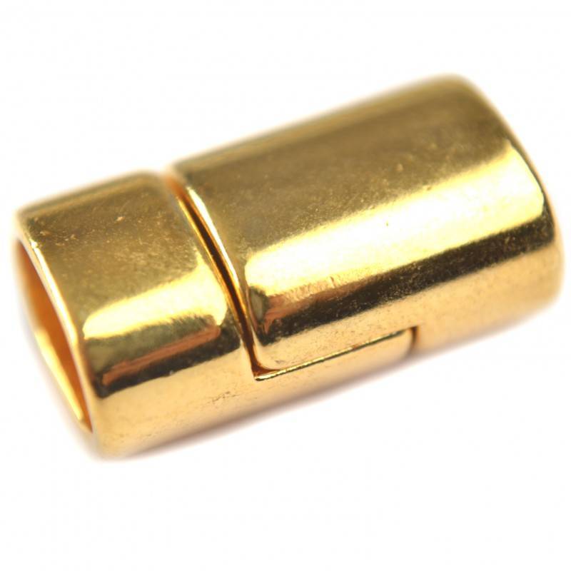 Magneetsluiting Ø10x6mm metaal goud DQ 23x16mm-Kraaltjes van Renate