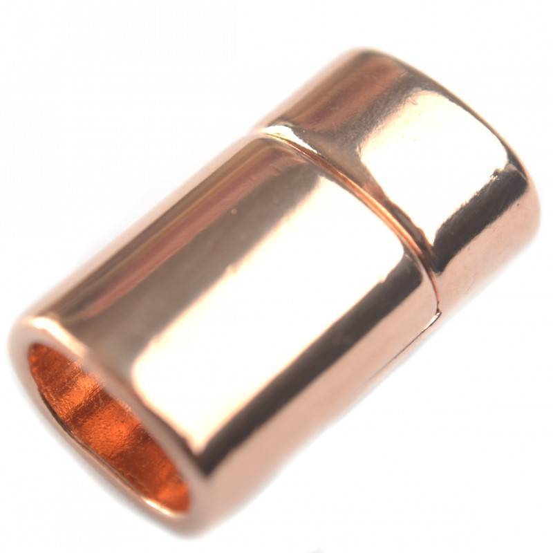 Magneetsluiting Ø10x6mm metaal roségoud DQ-Kraaltjes van Renate