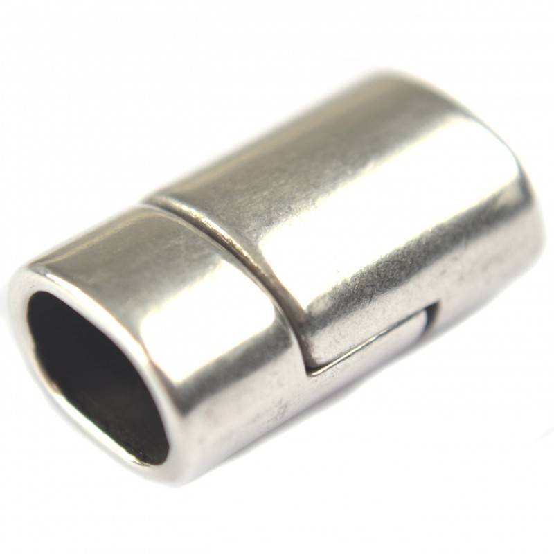 Magneetsluiting Ø10x6mm metaal zilver DQ-Kraaltjes van Renate