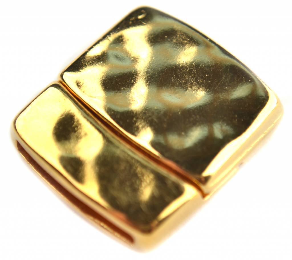 Magneetsluiting Ø20x2.5mm Goud DQ-Kraaltjes van Renate