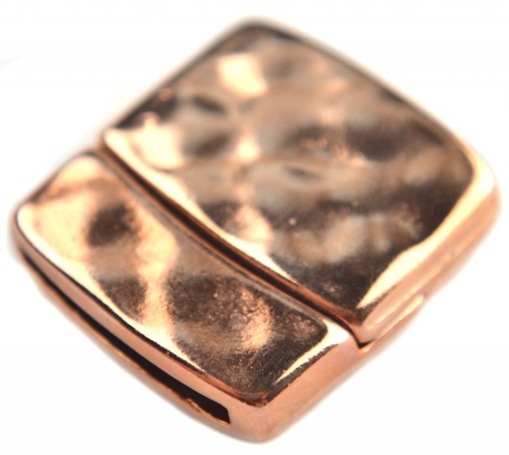 Magneetsluiting Ø20x2.5mm Rosegoud DQ-Kraaltjes van Renate