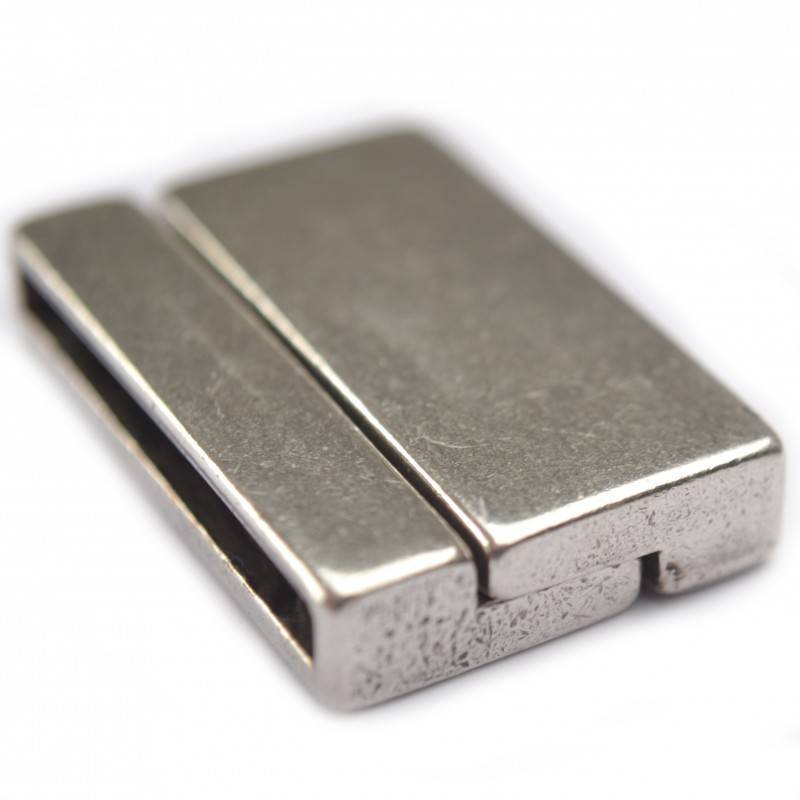 Magneetsluiting Ø25x3mm zilver DQ-Kraaltjes van Renate