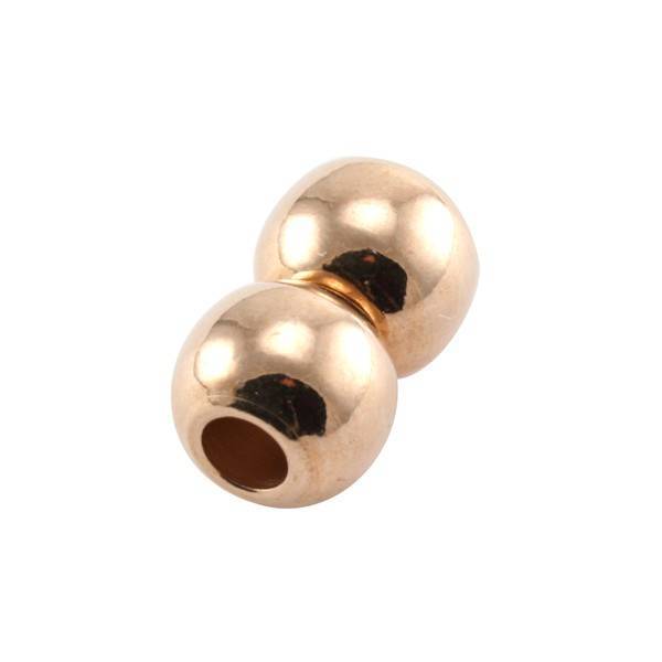 Magneetsluiting Ø3mm Rosé Goud DQ 8x6,8mm-Kraaltjes van Renate