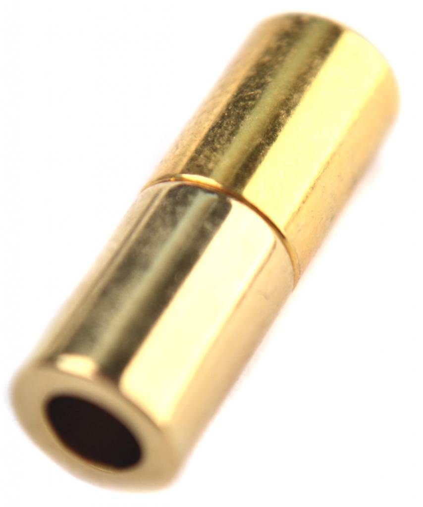 Magneetsluiting Ø4mm Goud DQ-Kraaltjes van Renate