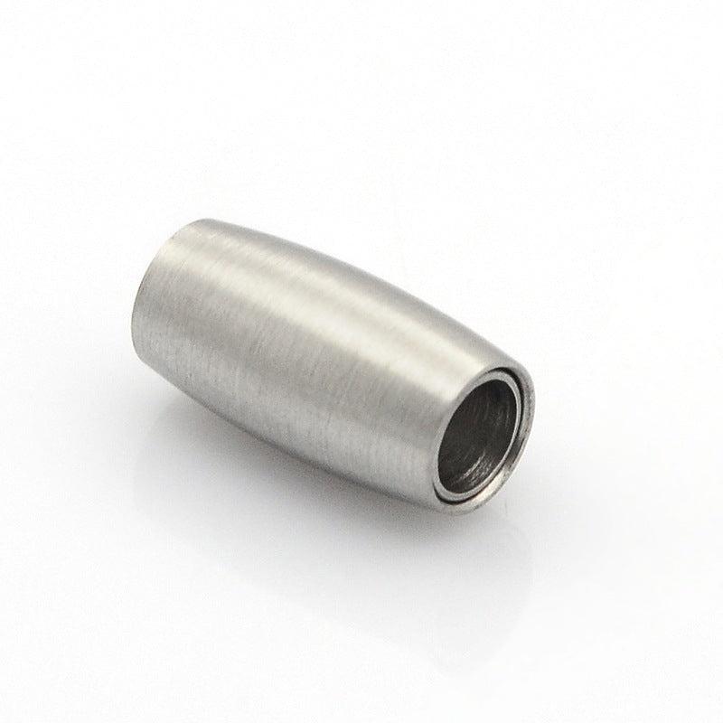 Magneetsluiting RVS zilver 14mm- per stuk-bedels-Kraaltjes van Renate