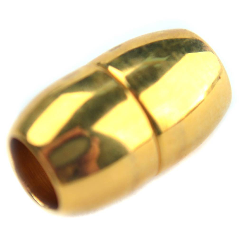 Magneetsluiting Ø6mm Goud DQ-Kraaltjes van Renate