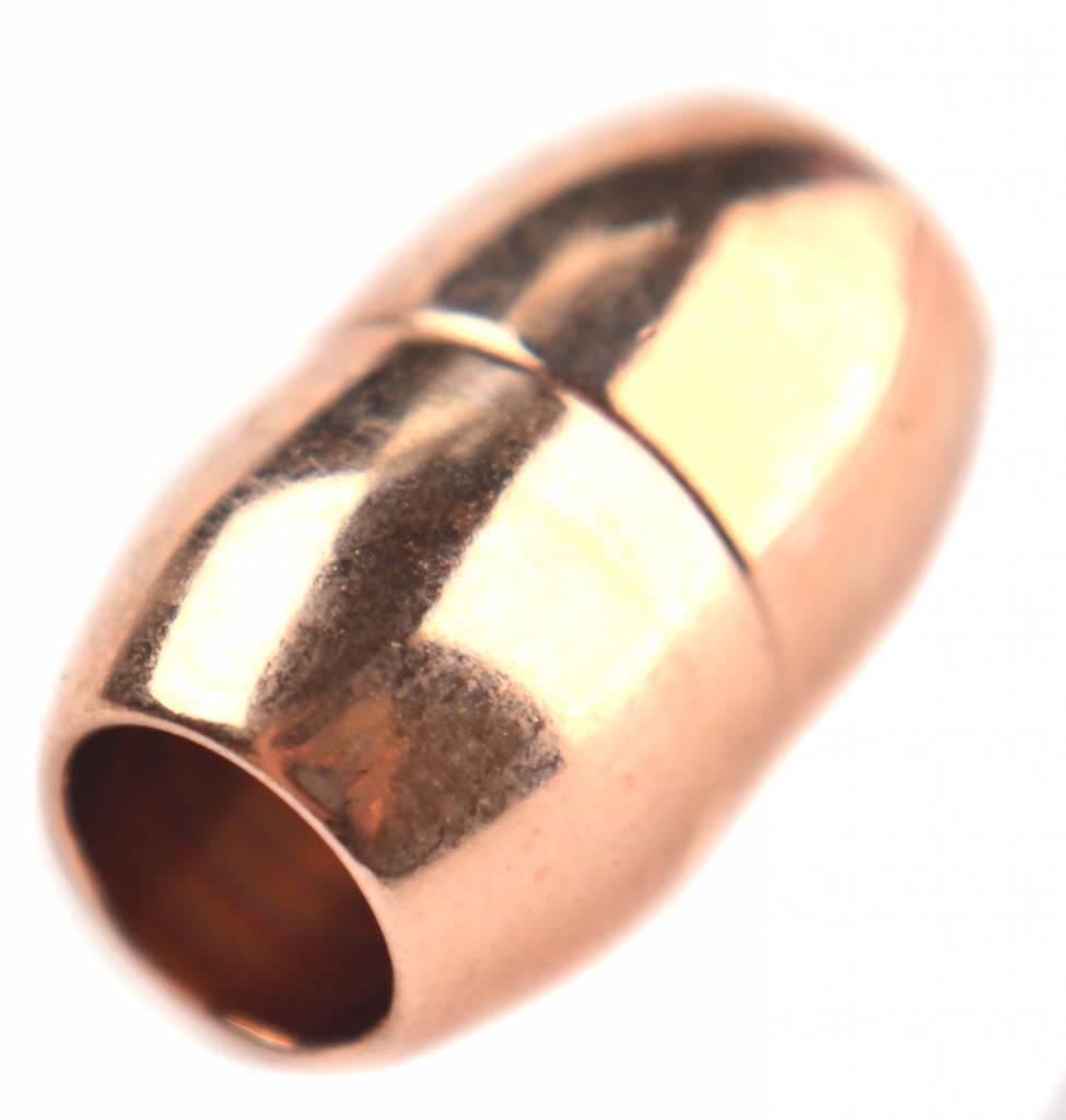 Magneetsluiting Ø6mm Rosegoud DQ-Kraaltjes van Renate