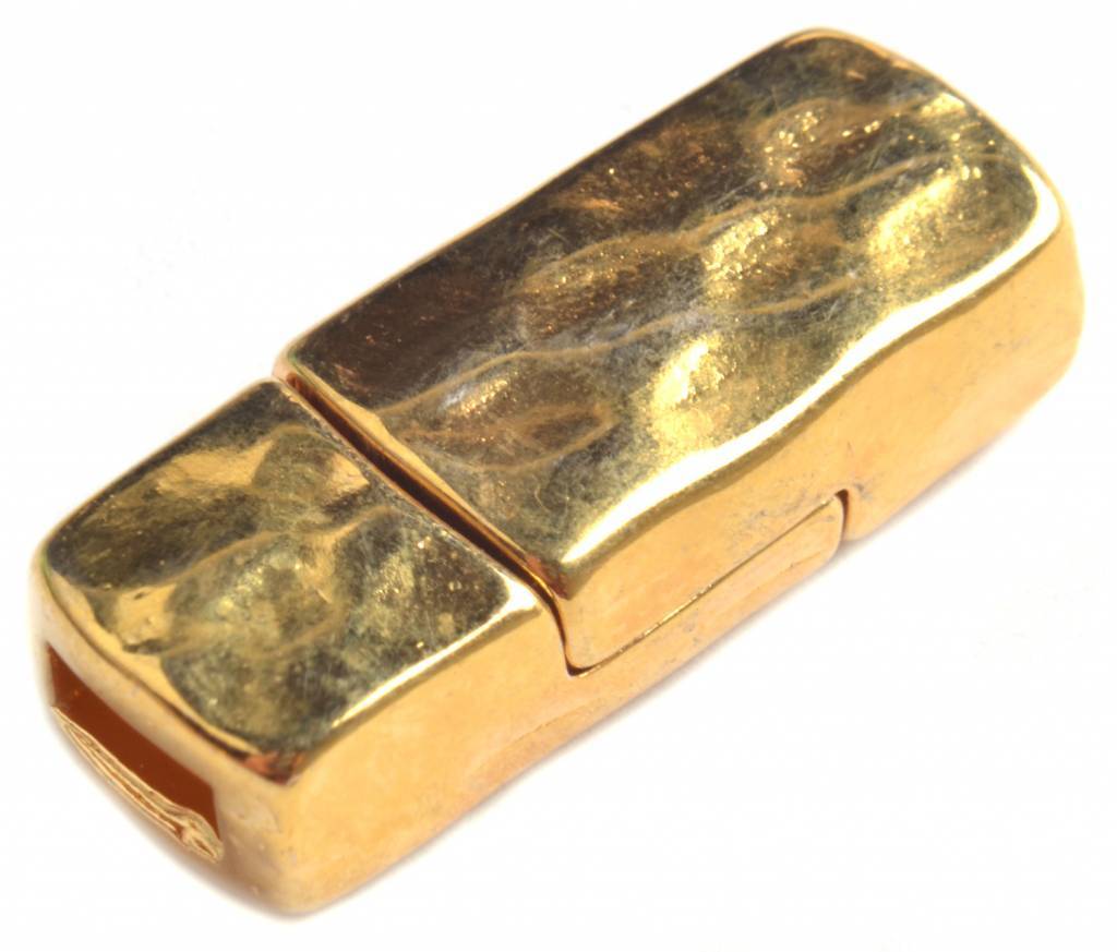 Magneetsluiting Ø6x2.5mm metaal goud DQ-Kraaltjes van Renate