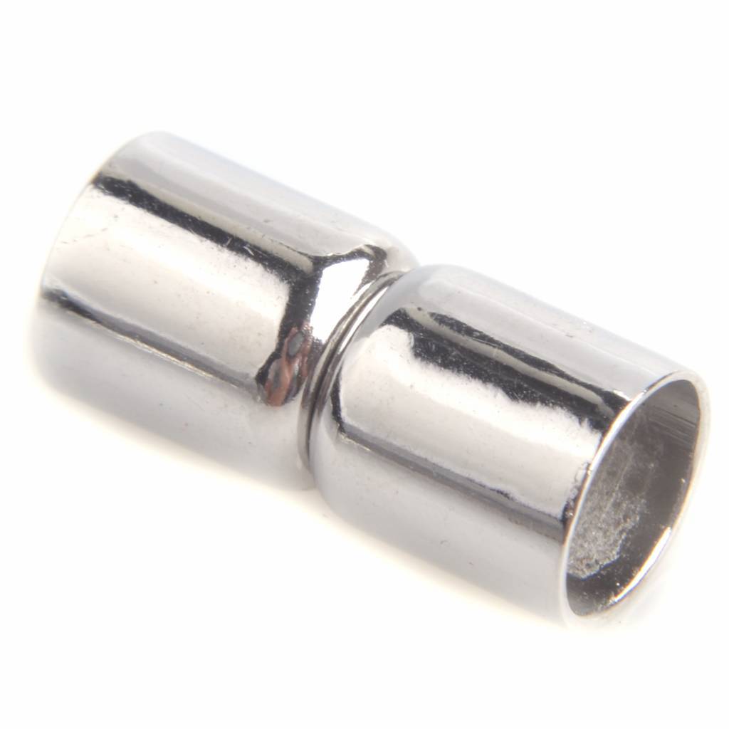 Magneetsluiting Ø8mm zilver 19x9.5mm-Kraaltjes van Renate