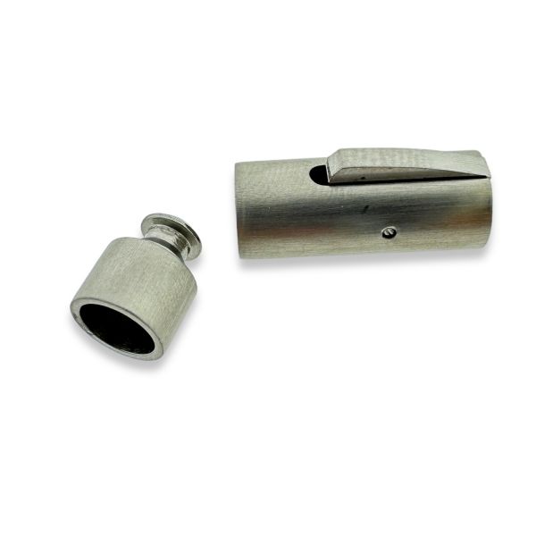 Magneetsluiting RVS zilver 25x8mm-bedels-Kraaltjes van Renate