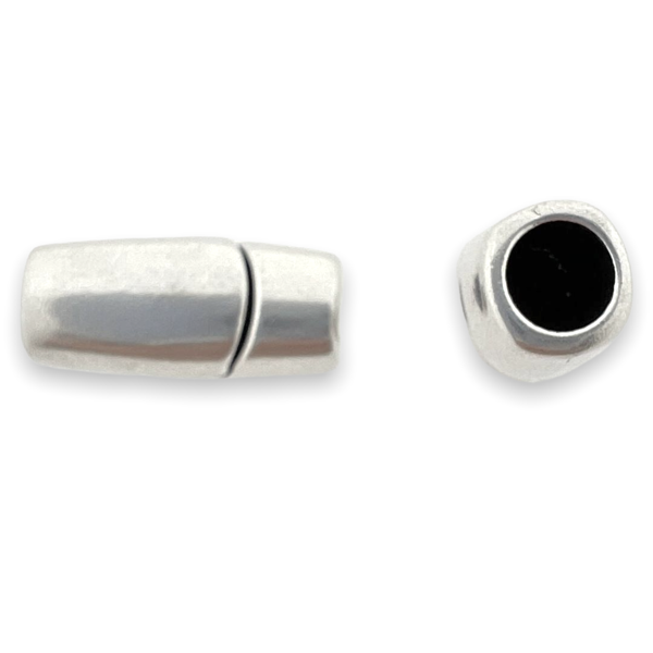 Magneetsluiting Zilver DQ 7x17mm-bedels-Kraaltjes van Renate
