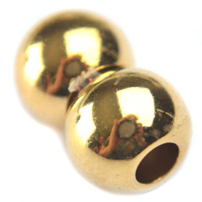 Magneetsluiting bollen Ø4mm metaal goud DQ-Kraaltjes van Renate
