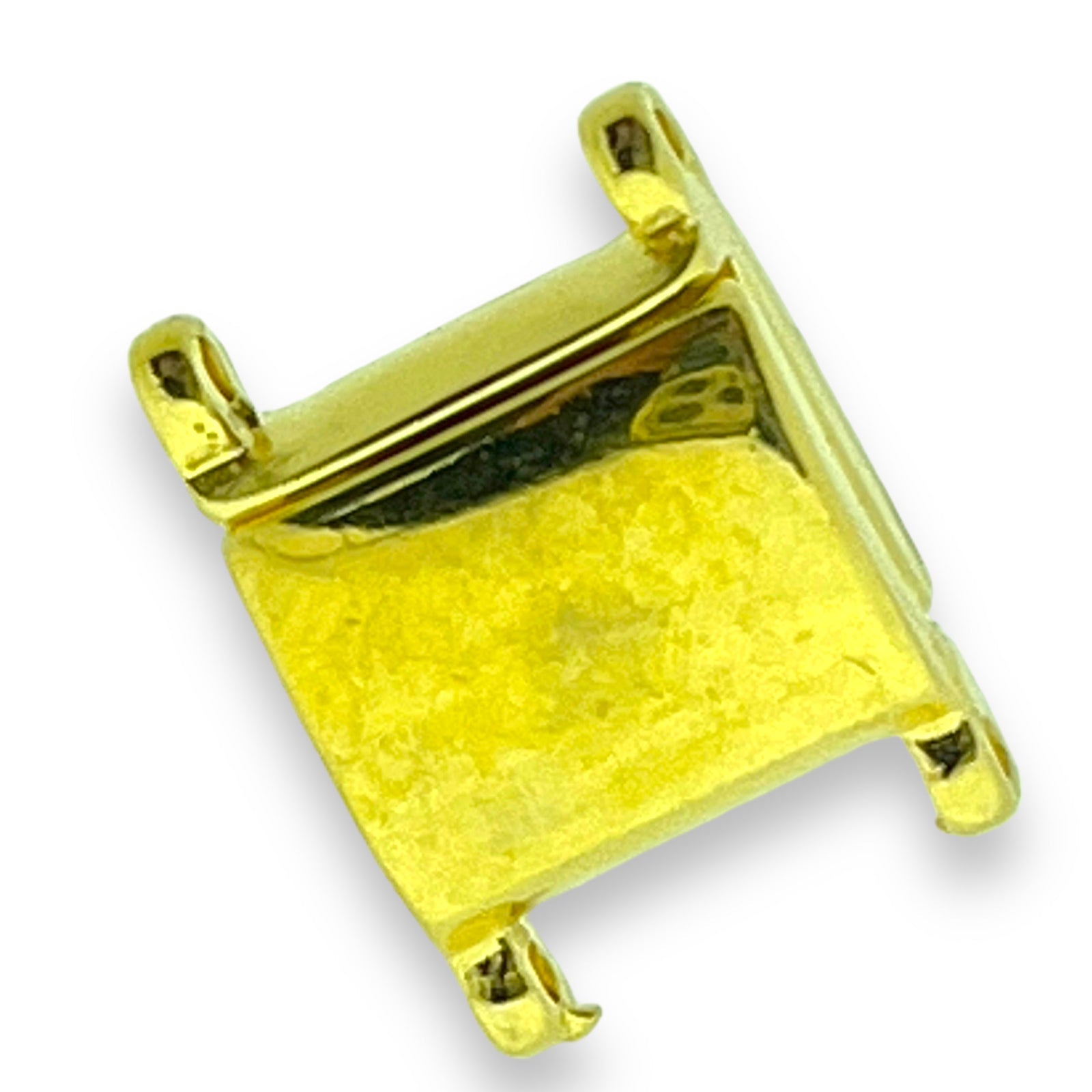 Magneetsluiting miyuki armbanden 9,5x17mm 24K Goud DQ-sluitingen-Kraaltjes van Renate