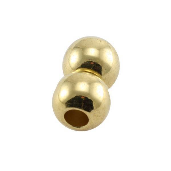Magneetsluiting rond Ø3mm Goud DQ 8x6,8mm-Kraaltjes van Renate