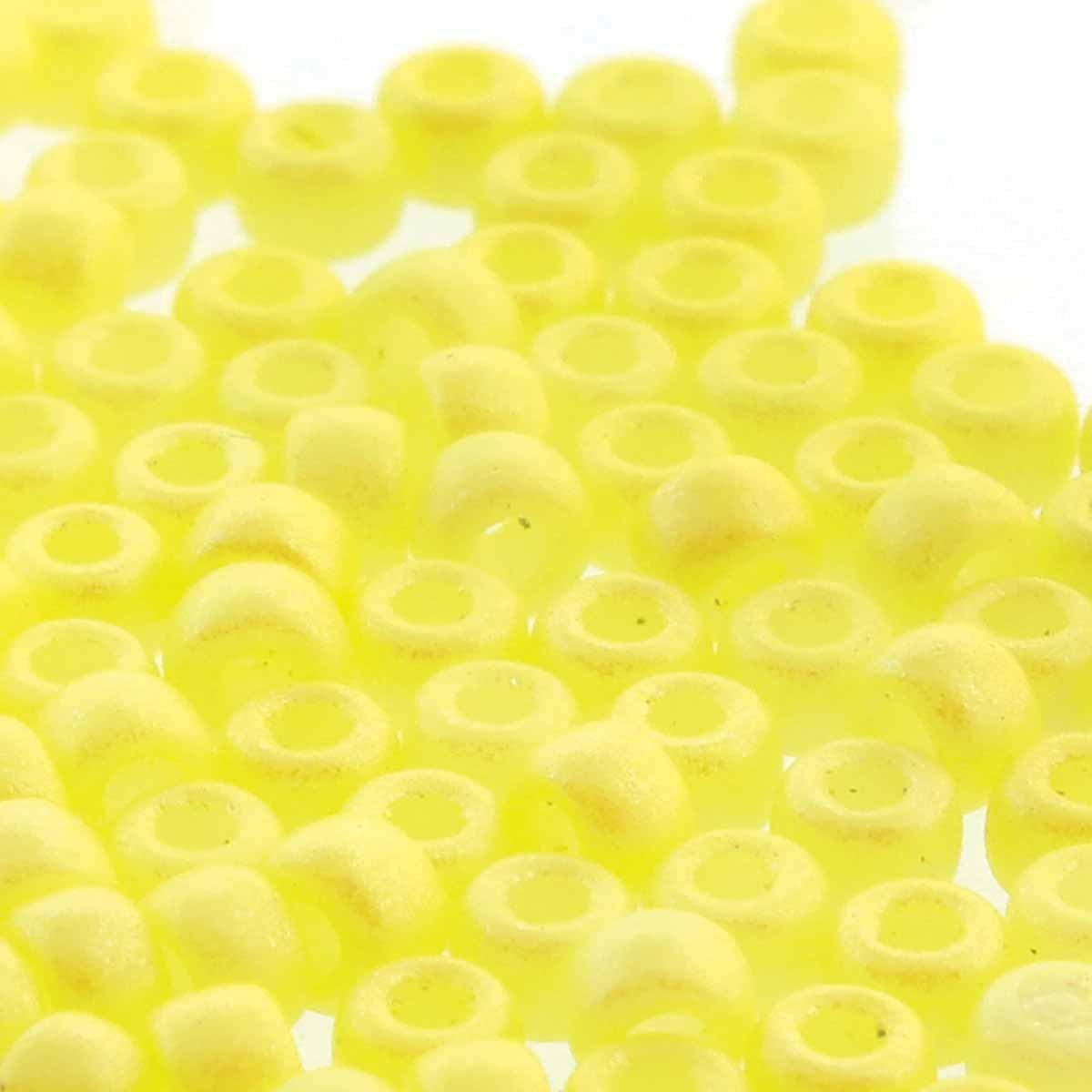 Matubo Rocailles 24503 Tutti Frutti Citroen 8/0 - 5 gram-Kralen-Kraaltjes van Renate