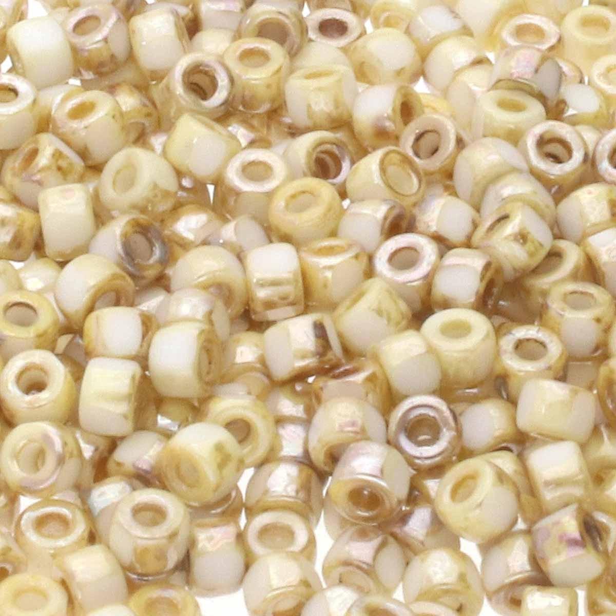 Matubo Rocailles 43500 Chalk Rembrandt Beige 6/0 - 5 gram-Kralen-Kraaltjes van Renate