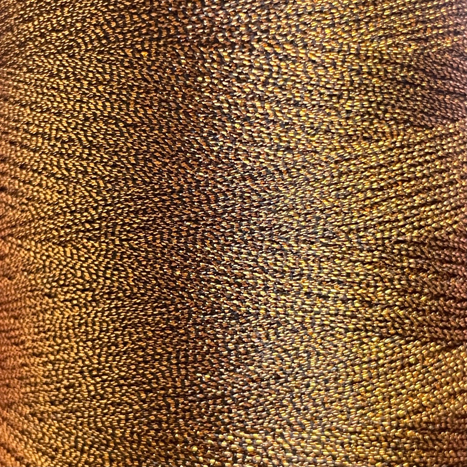 Metallic koord 0,4mm Chocolate - 5 meter-koord-Kraaltjes van Renate