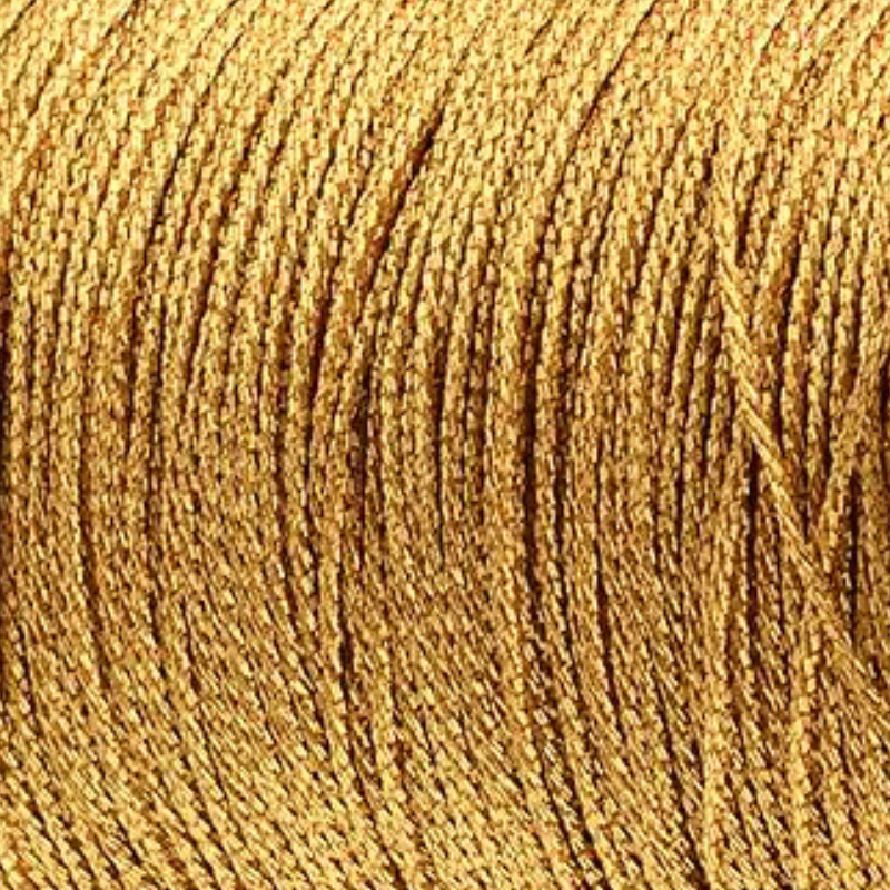 Metallic koord 0,4mm Goud - 5 meter-koord-Kraaltjes van Renate