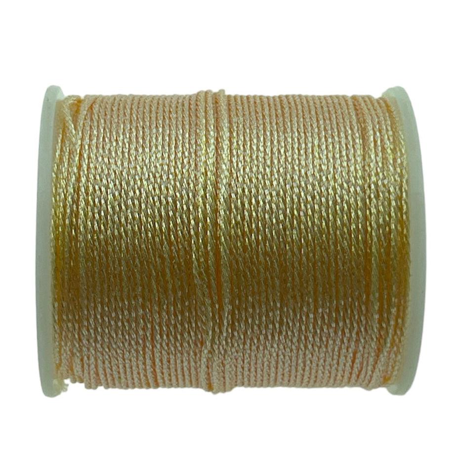 Metallic macramé koord 0.5mm klosje sunset- 2 meter-koord-Kraaltjes van Renate