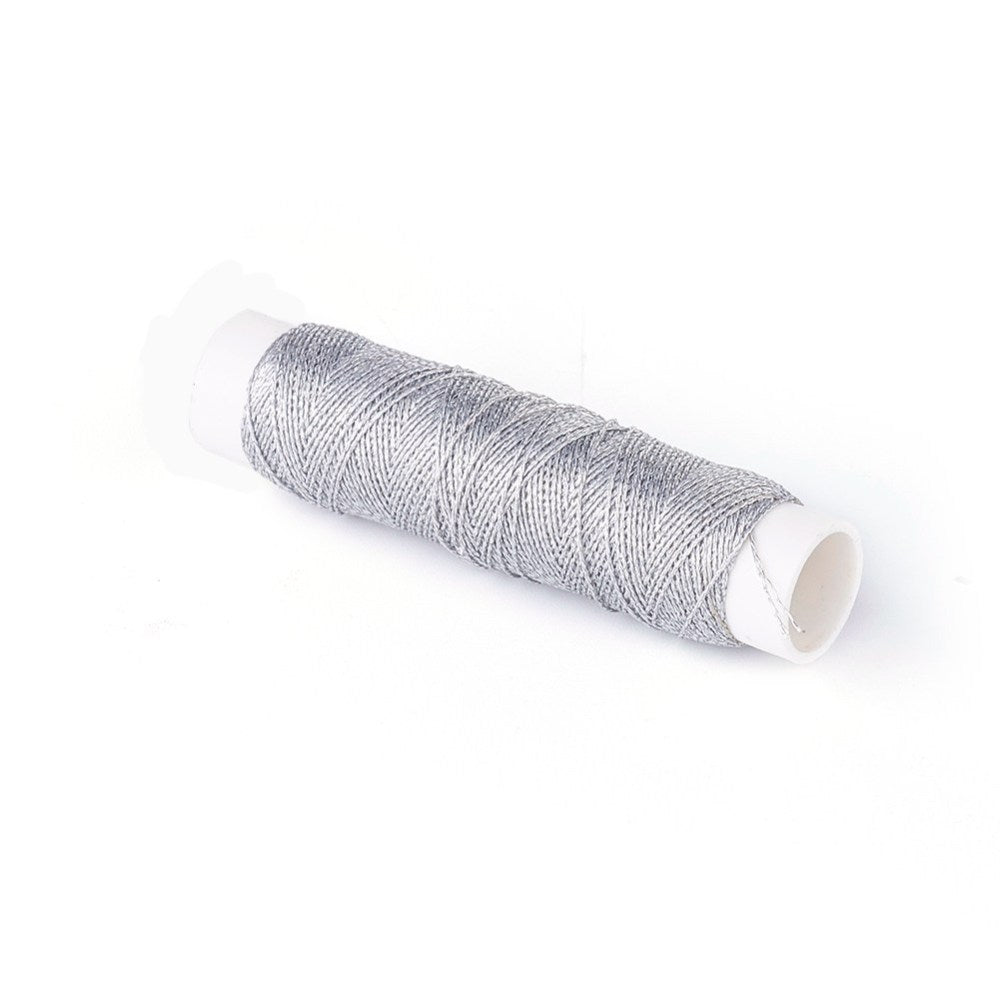 Micro macramé koord Zilver 0,35mm - 40 meter-Koord-Kraaltjes van Renate