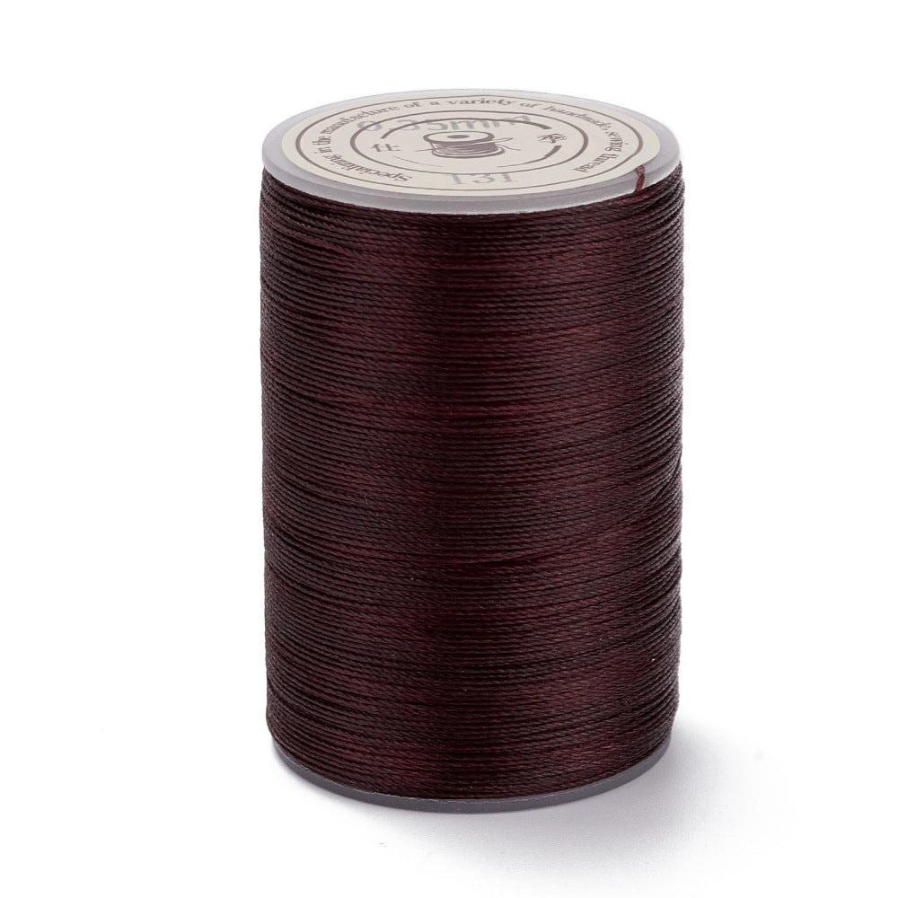 Micro macramé koord bordeaux 0,35mm - 160 meter-Kraaltjes van Renate